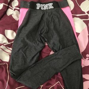 Pink Leggings (Victoria Secret)